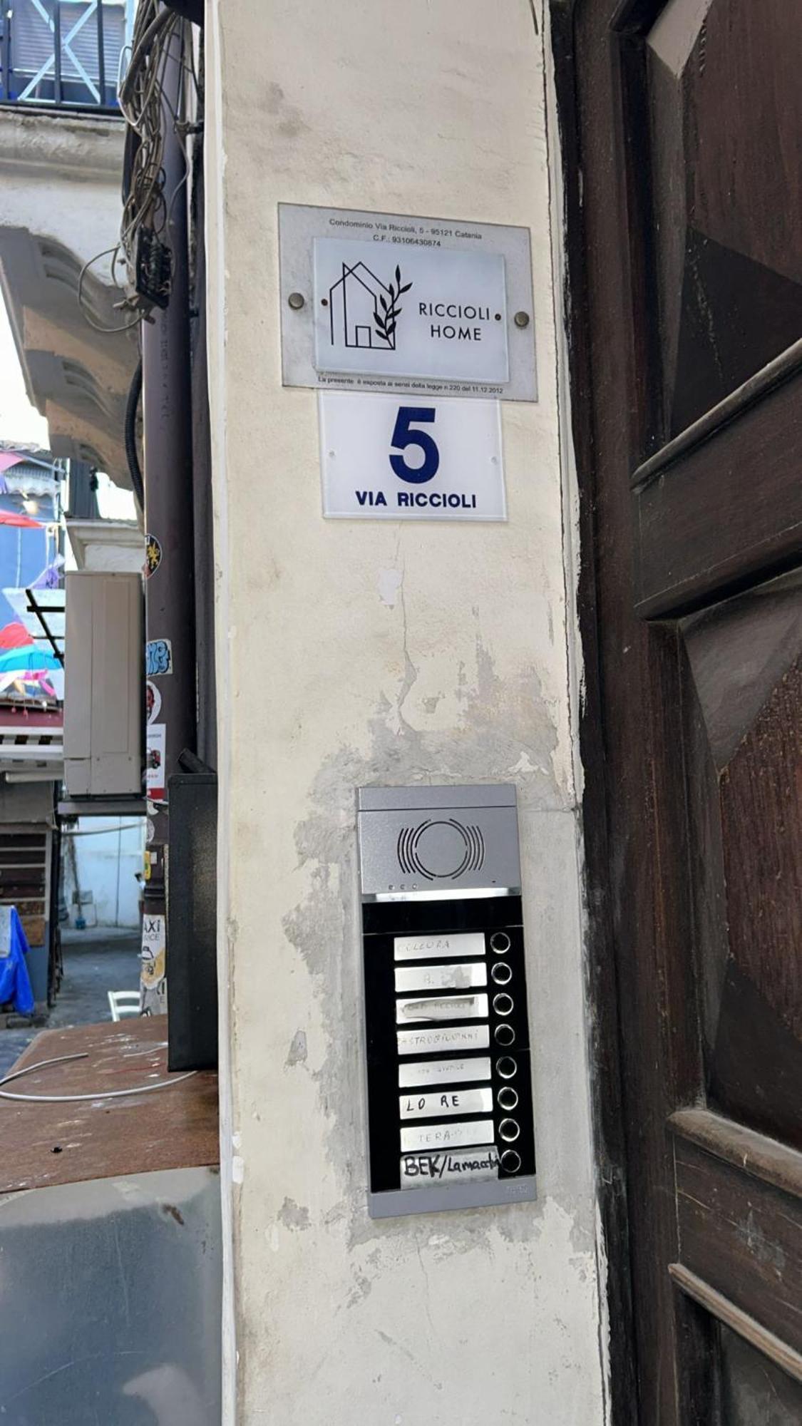 Riccioli Home カターニア エクステリア 写真